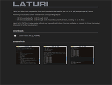 Tablet Screenshot of laturi.haxor.fi